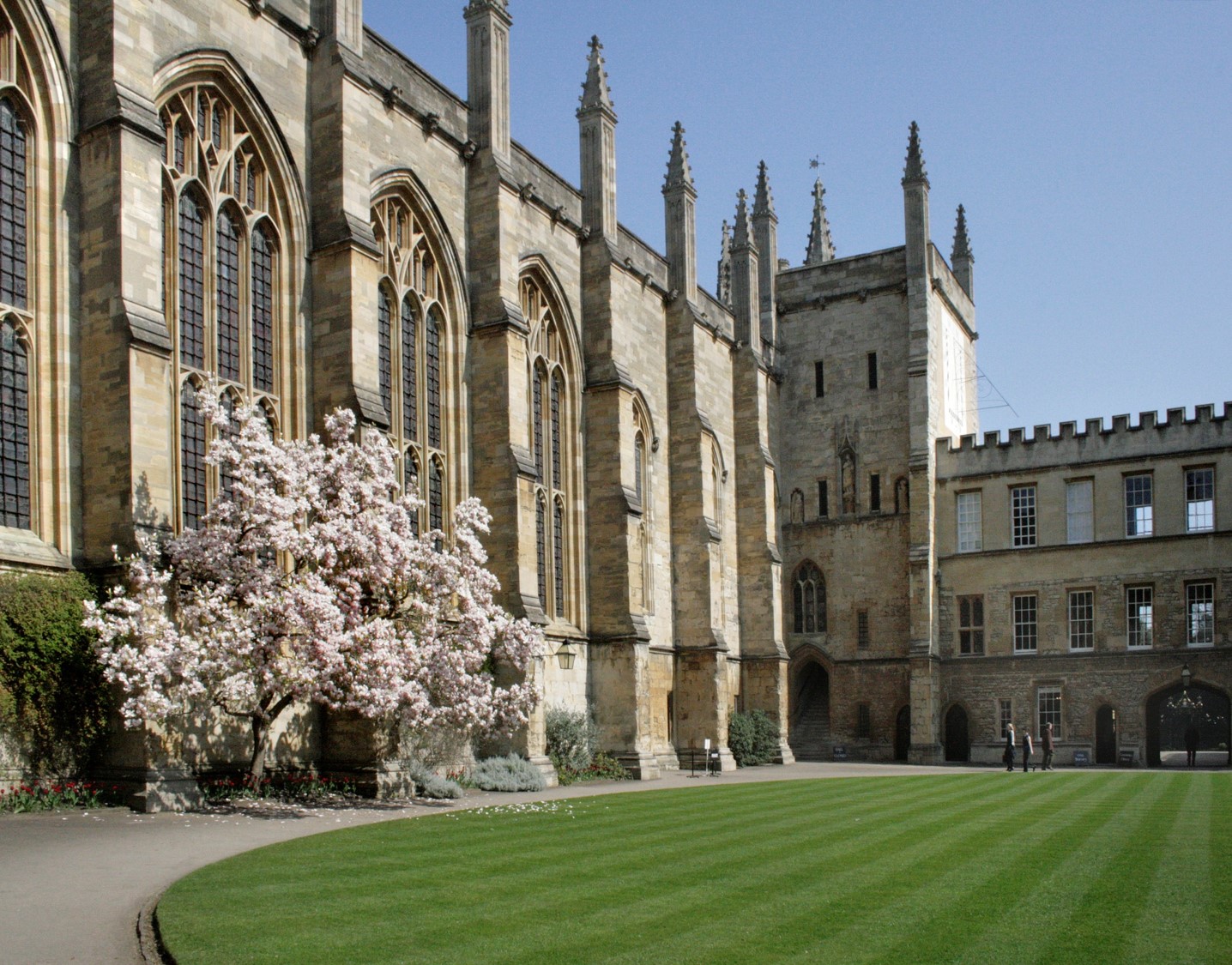 The medieval cloisters of New College